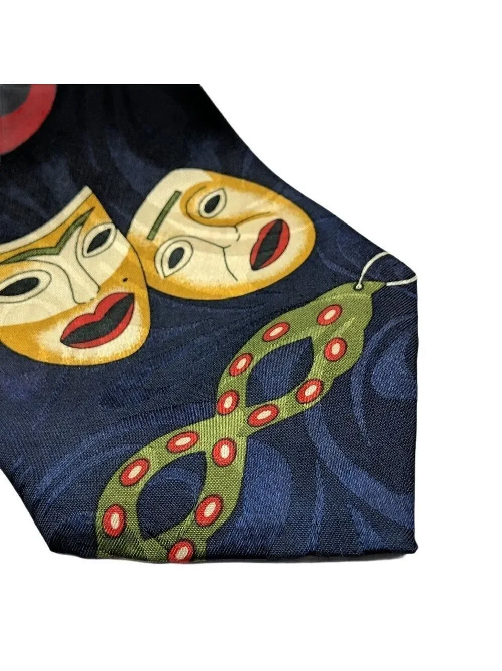 Steven Harris Opera Mask Novelty Necktie